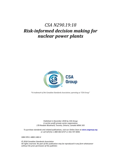 CSA N290.19:18 (R2023) pdf