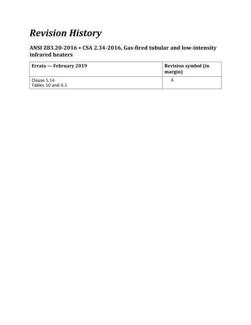 CSA ANSI Z83.20-2016/CSA 2.34-2016 (R2021) pdf