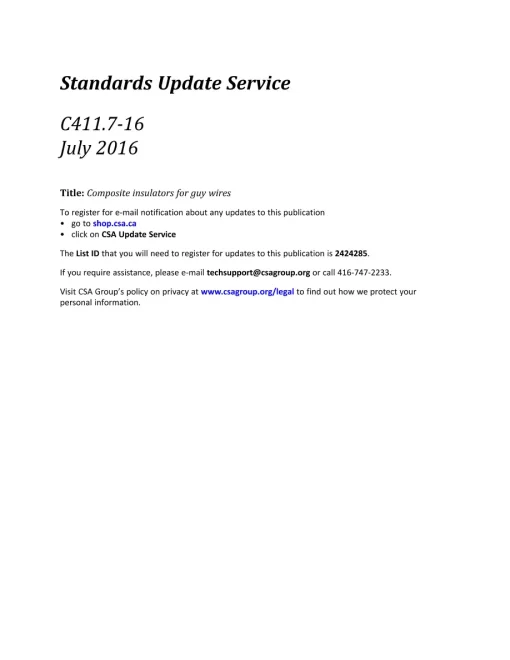 CSA C411.7-16 (R2021) pdf