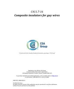 CSA C411.7-16 (R2021) pdf