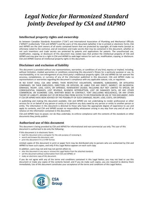 CSA B45.11-17/IAPMO Z401-2017 (R2021) pdf