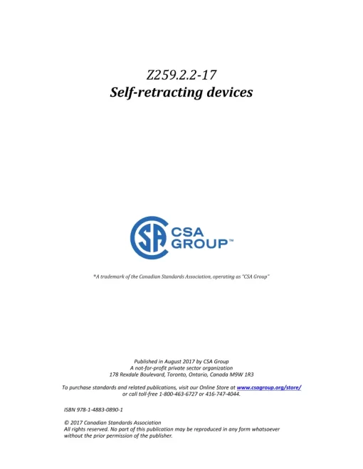 CSA Z259.2.2-17 (R2022) pdf