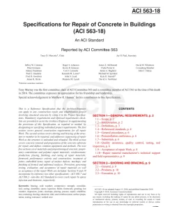 ACI 563-18 pdf