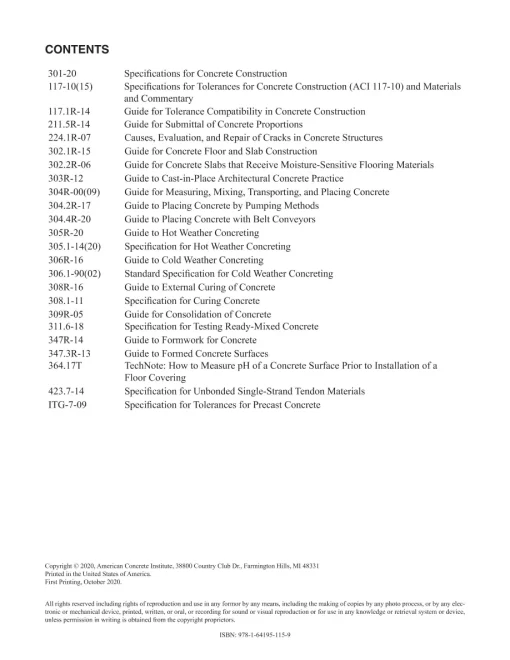 ACI MNL-15(20) pdf