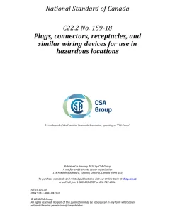 CSA C22.2 NO. 159-18 (R2022) pdf