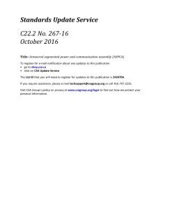 CSA C22.2 NO. 267-16 (R2021) pdf