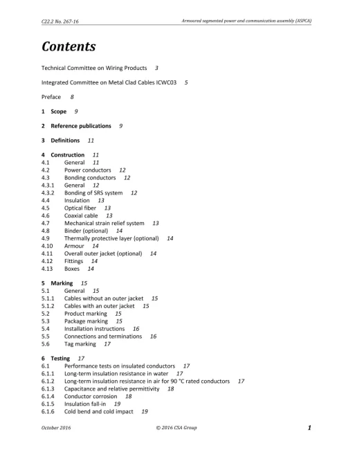 CSA C22.2 NO. 267-16 (R2021) pdf