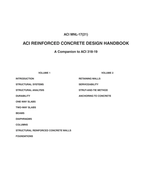 ACI MNL-17(21) pdf