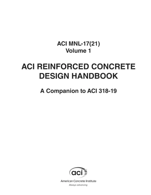 ACI MNL-17(21) pdf