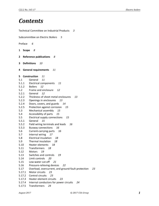 CSA C22.2 NO. 165-17 (R2022) pdf