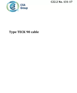 CSA C22.2 NO. 131-17 (R2022) pdf