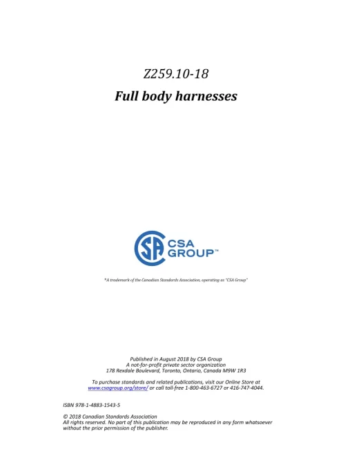 CSA Z259.10-18 (R2023) pdf