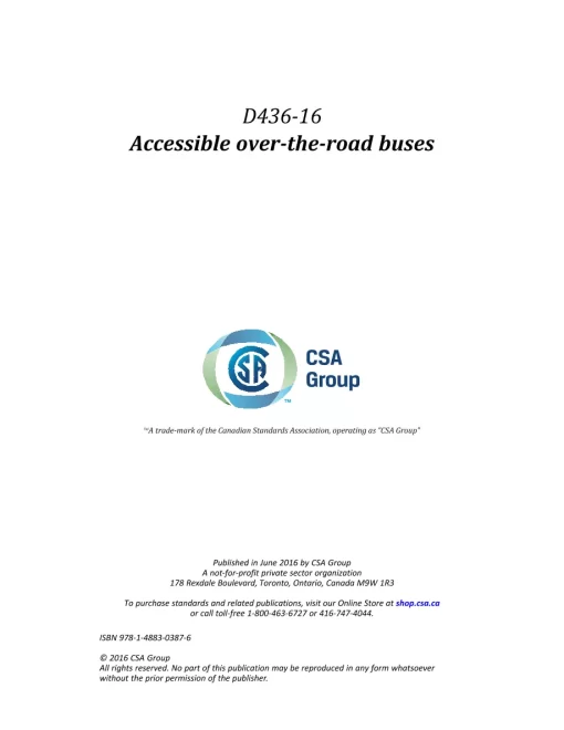 CSA D436-16 (R2021) pdf