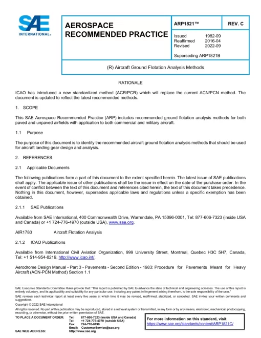 SAE ARP1821C pdf