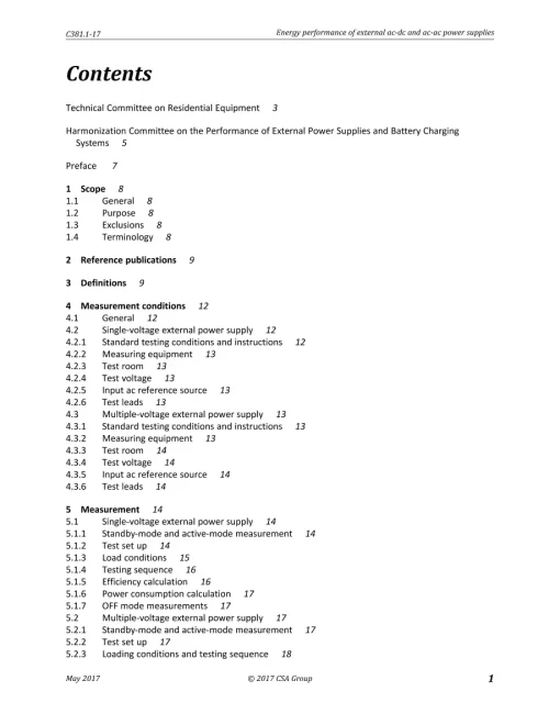 CSA C381.1-17 (R2022) pdf