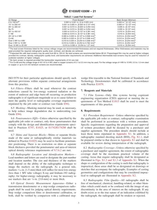 ASTM E1030/E1030M-21 pdf