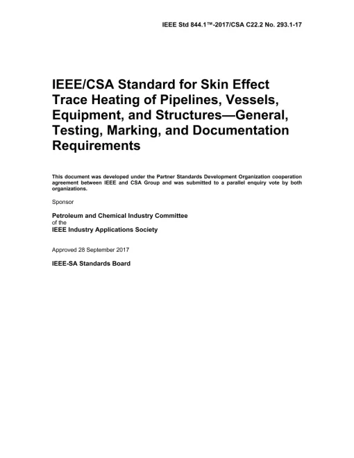 CSA IEEE 844.1-2017/CSA C22.2 NO. 293.1-17 (R2022) pdf