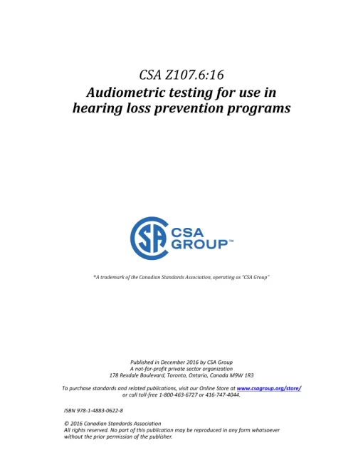 CSA Z107.6:16 (R2020) pdf