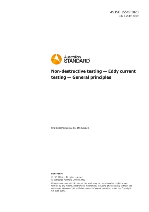 AS ISO 15549:2020 pdf