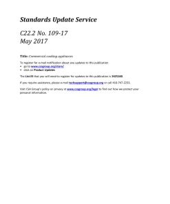 CSA C22.2 NO. 109-17 (R2022) pdf