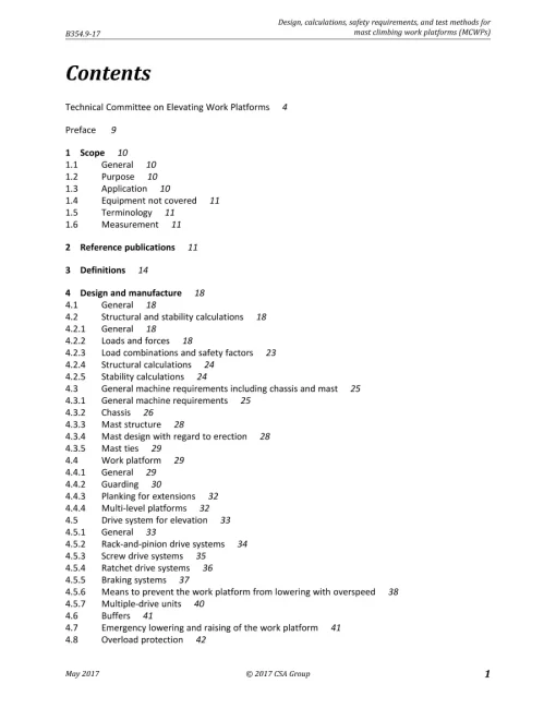 CSA B354.9-17 (R2022) pdf