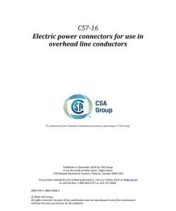 CSA C57-16 (R2021) pdf