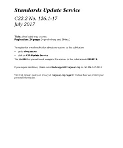 CSA C22.2 NO. 126.1-17 (R2022) pdf