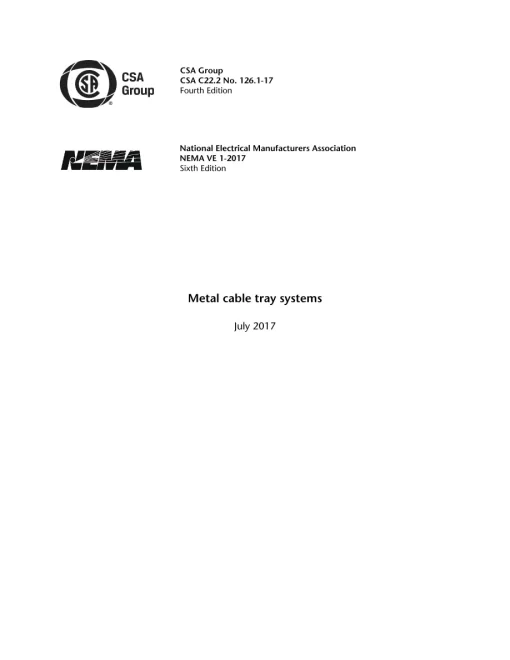 CSA C22.2 NO. 126.1-17 (R2022) pdf