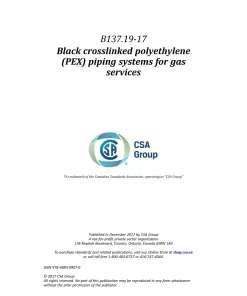 CSA B137.19-17 pdf