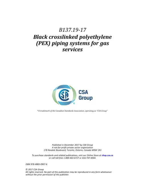 CSA B137.19-17 pdf