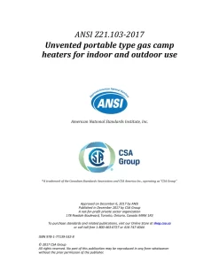 CSA ANSI Z21.103-2017 (R2022) pdf