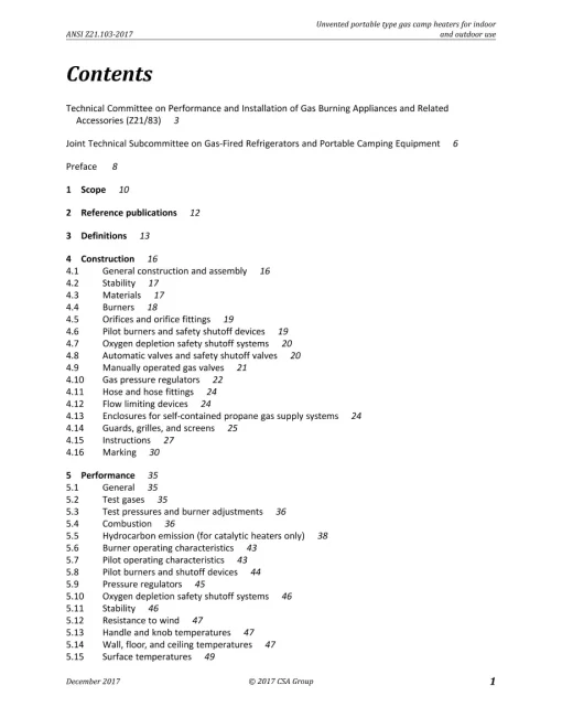 CSA ANSI Z21.103-2017 (R2022) pdf