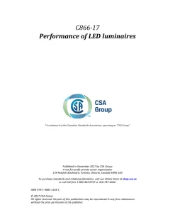 CSA C866-17 (R2022) pdf