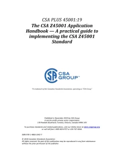 CSA PLUS 45001:19 pdf