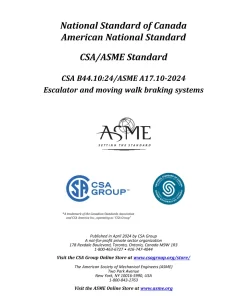 CSA B44.10:24/ASME A17.10-2024 pdf