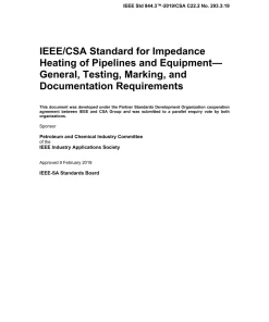 CSA C22.2 NO. 293.3:19/IEEE 844.3-2019 (R2024) pdf