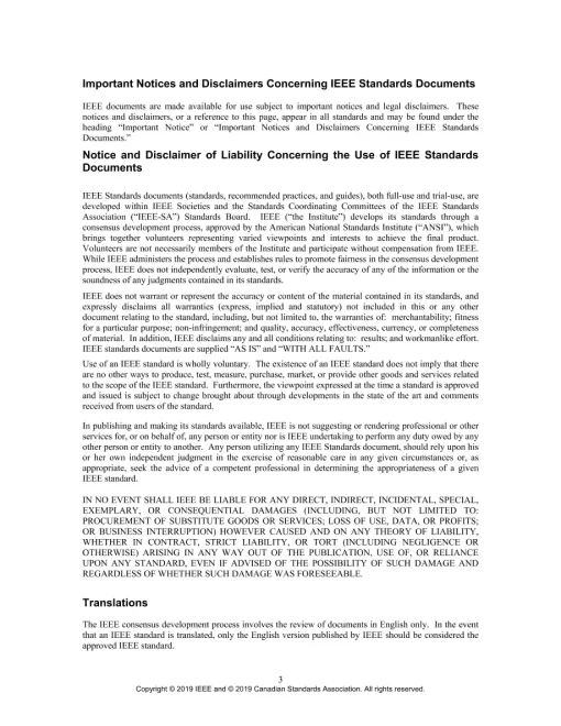 CSA C22.2 NO. 293.3:19/IEEE 844.3-2019 (R2024) pdf