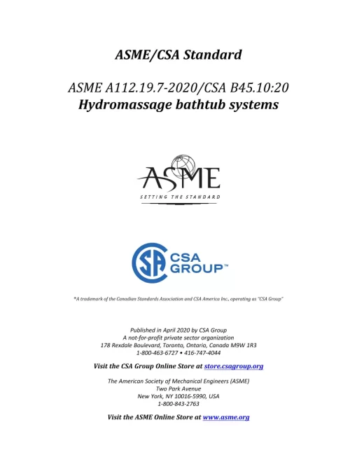 CSA B45.10:20/ASME A112.19.7-2020 pdf