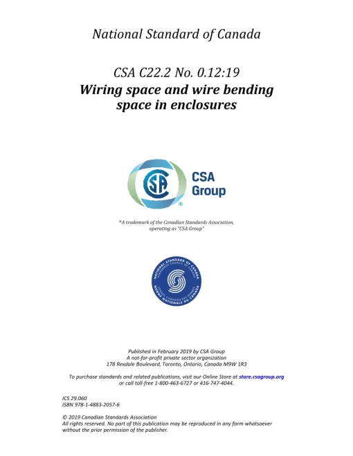 CSA C22.2 No. 0.12:19 (R2024) pdf