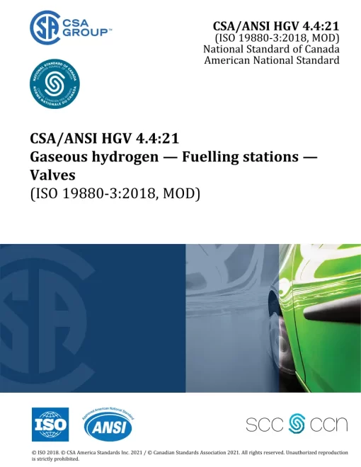 CSA CSA/ANSI HGV 4.4:21 pdf