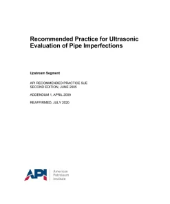 API RP 5UE (R2020) pdf