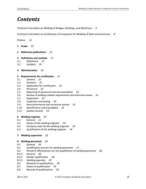 CSA W186:21 pdf