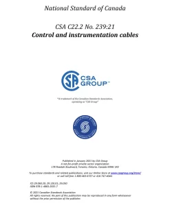 CSA C22.2 NO. 239:21 pdf