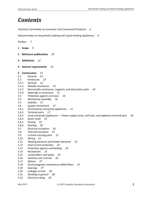 CSA C22.2 NO. 64:19 pdf