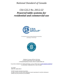 CSA C22.2 NO. 203.2:22 pdf