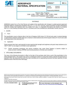 SAE AMS6952A pdf