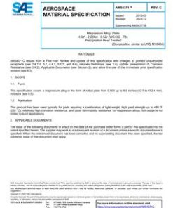 SAE AMS4371C pdf