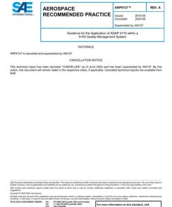 SAE ARP9137A pdf