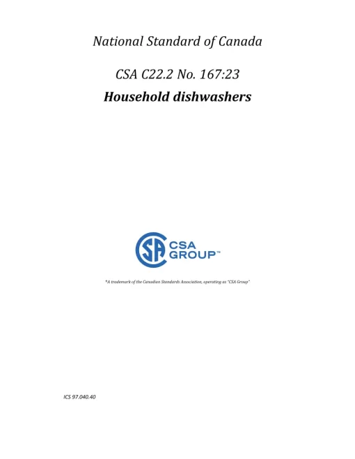 CSA C22.2 NO. 167:23 pdf