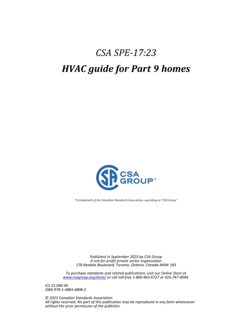 CSA SPE-17:23 pdf